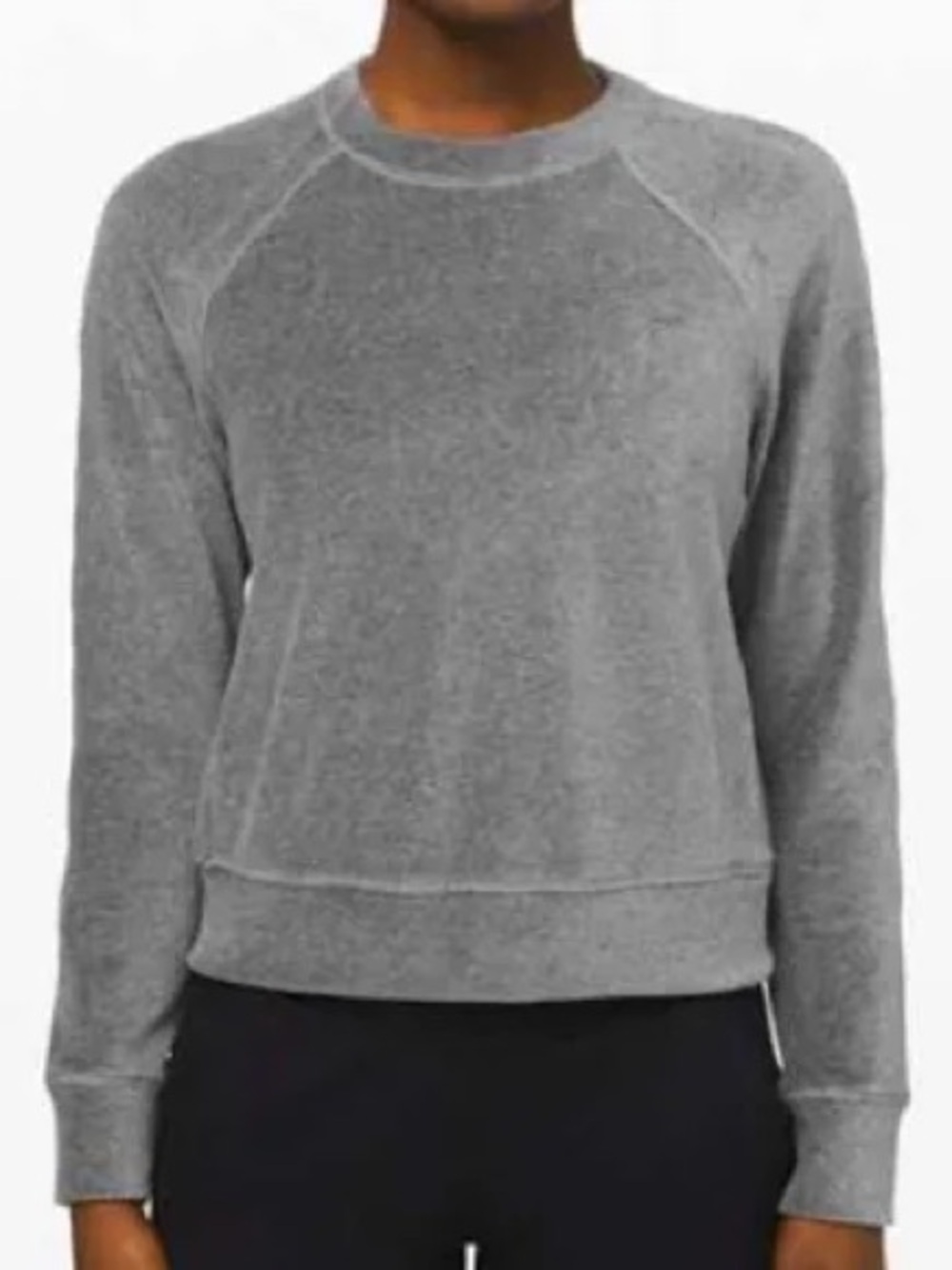 Lululemon Every Moment Core Sweatshirt Gray Size 6